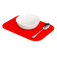 StayPut non-slip placemat, rectangular pad, 10'' x 14'', blue — for Exercise and Therapy Floor Work