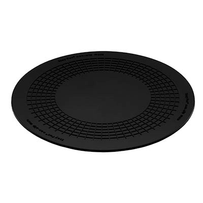 StayPut non-slip placemat, circular pad, 7.5'', black — for Exercise and Therapy Floor Work
