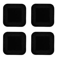 StayPut non-slip placemat, square coasters, 4'' x 4'', set of 4 — for Exercise and Therapy Floor Work