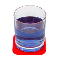 StayPut non-slip placemat, square coasters, 4'' x 4'', set of 4 — for Exercise and Therapy Floor Work