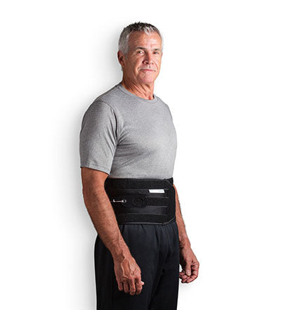 Aspen Medical Quikdraw Pro, Black, X-Small (VA/Government SALES ONLY) — for Back and Abdominal Support in Clinical and Institutional Care