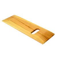 FabLife Transfer Board, Wood, 8" x 24", one handgrip — for Safe Patient Transfers