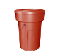 Cortech Food Grade Waste Receptacle with Lid Cobra Can