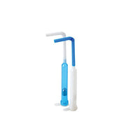 AliMed SafeStraw, Reusable Straw Holder, Mix (6 each: White and Blue), Box of 12 — for Miscellaneous ADL in Clinical and Institutional Care
