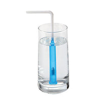 AliMed SafeStraw, Reusable Straw Holder, Mix (6 each: White and Blue), Box of 12 — for Miscellaneous ADL in Clinical and Institutional Care