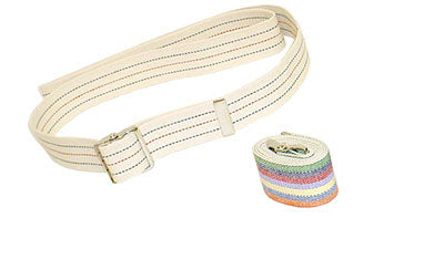 Kinsman Sammons Preston Gait Belts, 36", Neutral Stripe, Each — for Safe Patient Transfers and Mobility