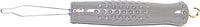 Kinsman Button/Zipper Aid, Gray Vinyl Handle — for Dressing Aids in Clinical and Institutional Care