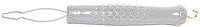 Kinsman Jumbo Button/Zipper Aid, Gray Vinyl Handle — for Dressing Aids in Clinical and Institutional Care