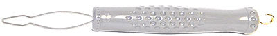 Kinsman Jumbo Button/Zipper Aid, Gray Vinyl Handle — for Dressing Aids in Clinical and Institutional Care