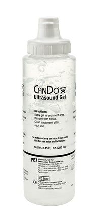 CanDo Ultrasound Gel, 8.5 oz, Each — for Electrotherapy Pain Management