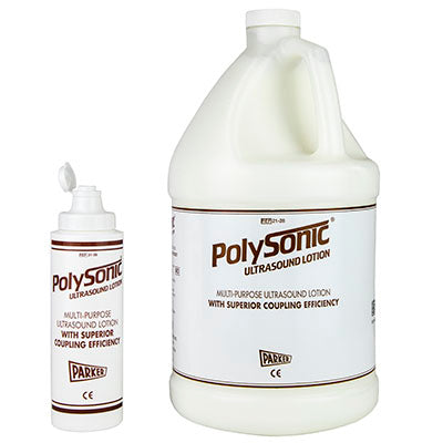 Polysonic ultrasound lotion, 1 gallon refillable dispenser bottle - each — for Electrotherapy Pain Management