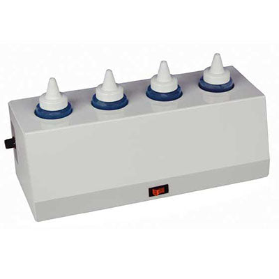 Ideal 8 ounce gel warmer, 4 bottle capacity — for Warming Massage and Therapy Gels