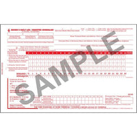 J.J. Keller Quebec Driver's Daily Log Book, Bilingual, 2-Ply, with Carbon, No Recap - Stock