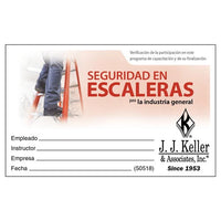 J.J. Keller Ladder Safety for General Industry - Wallet Card (Pack of 10)