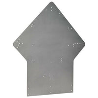 J.J. Keller Placard Bumper Bracket: Side-Mount
