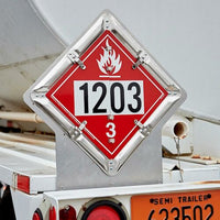 J.J. Keller Placard Bumper Bracket: Side-Mount