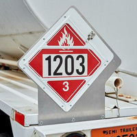 J.J. Keller Placard Bumper Bracket: Side-Mount