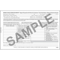 J.J. Keller Quebec Driver's Vehicle Inspection Report, Bilingual, 2-Ply, Carbonless - Stock