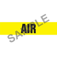 J.J. Keller Air Pipe Marker - ASME/ANSI