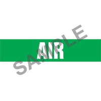 J.J. Keller Air Pipe Marker - ASME/ANSI