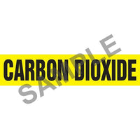 J.J. Keller Carbon Dioxide Pipe Marker - ASME/ANSI