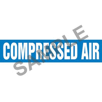 J.J. Keller Compressed Air Pipe Marker - ASME/ANSI