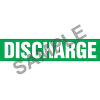 J.J. Keller Discharge Pipe Marker - ASME/ANSI
