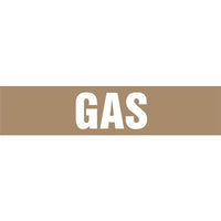 J.J. Keller Gas Pipe Marker - ASME/ANSI