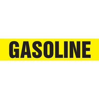J.J. Keller Gasoline Pipe Marker - ASME/ANSI