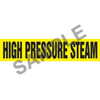 J.J. Keller High Pressure Steam Pipe Marker - ASME/ANSI