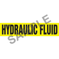 J.J. Keller Hydraulic Fluid Pipe Marker - ASME/ANSI