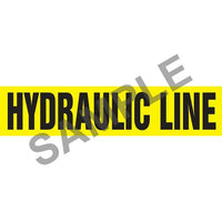 J.J. Keller Hydraulic Line Pipe Marker - ASME/ANSI
