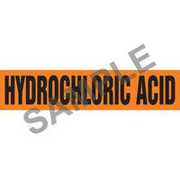 J.J. Keller Hydraulic Acid Pipe Marker - ASME/ANSI
