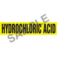 J.J. Keller Hydraulic Acid Pipe Marker - ASME/ANSI