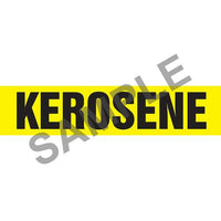 J.J. Keller Kerosene Pipe Marker - ASME/ANSI