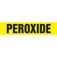 J.J. Keller Peroxide Pipe Marker - ASME/ANSI