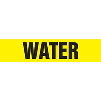J.J. Keller Water Pipe Marker - ASME/ANSI