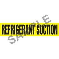 J.J. Keller Refrigerant Suction Pipe Marker - ASME/ANSI