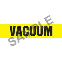J.J. Keller Vacuum Pipe Marker - ASME/ANSI