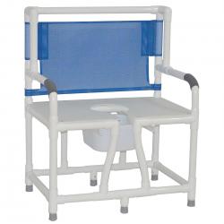 ConvaQuip 130-C10 Bariatric Bedside Commode