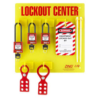 JJ Keller General Purpose Small Wall-Mounted Lockout/Tagout Station