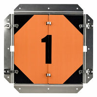 JJ Keller Department of Defense Fire Division Flip Signs - Large Sign