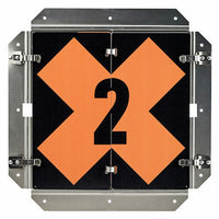 JJ Keller Department of Defense Fire Division Flip Signs - Large Sign
