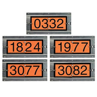 J.J. Keller Orange ID Number 5-Panel Flip Set