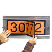 J.J. Keller Orange ID Number 5-Panel Flip Set