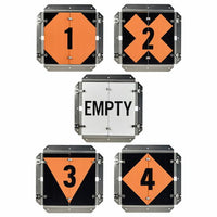 JJ Keller Department of Defense Fire Division Flip Signs - Large Sign