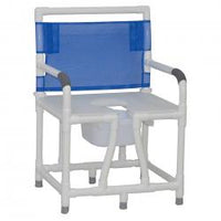 ConvaQuip 124-C10 Bariatric Bedside Commode
