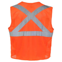 J. J. Keller SAFEGEAR Safety Vest Type R Class 2 - Zipper Closure