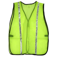 J. J. Keller SAFEGEAR Non-Certified Safety Vest - Hook & Loop Closure with 1" PVC Tape