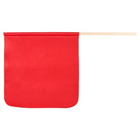 J.J. Keller Warning Flag Red Solid Poly/Cotton Twill